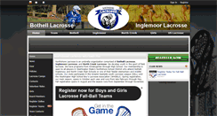 Desktop Screenshot of northshorelacrosseclub.com